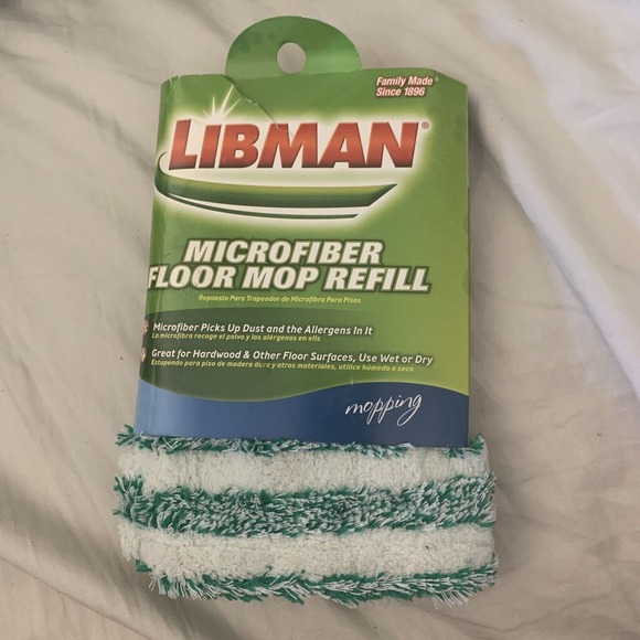 Libman‎ Microfiber Floor Mop Refill Moping Cleaning Hardwood Floor Surface D2 - Picture 1 of 2